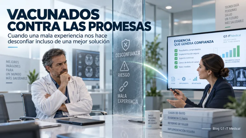 Vacunados contra las promesas: cómo recuperar la confianza después de una mala experiencia tecnológica