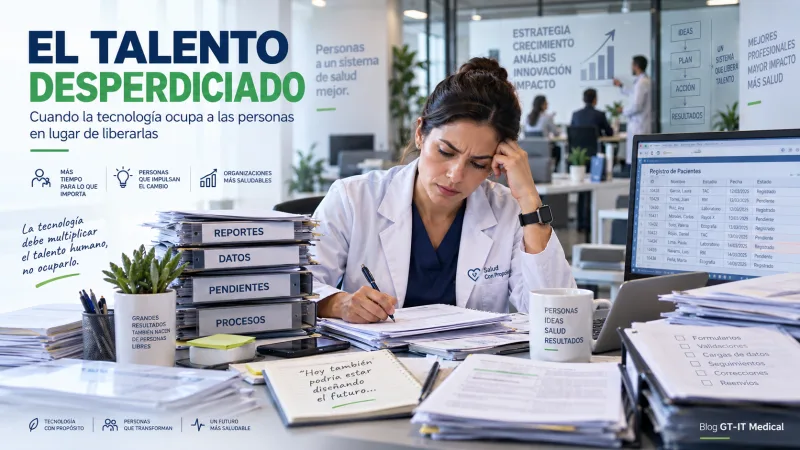 El talento desperdiciado: cuando la tecnología ocupa a las personas en lugar de liberarlas